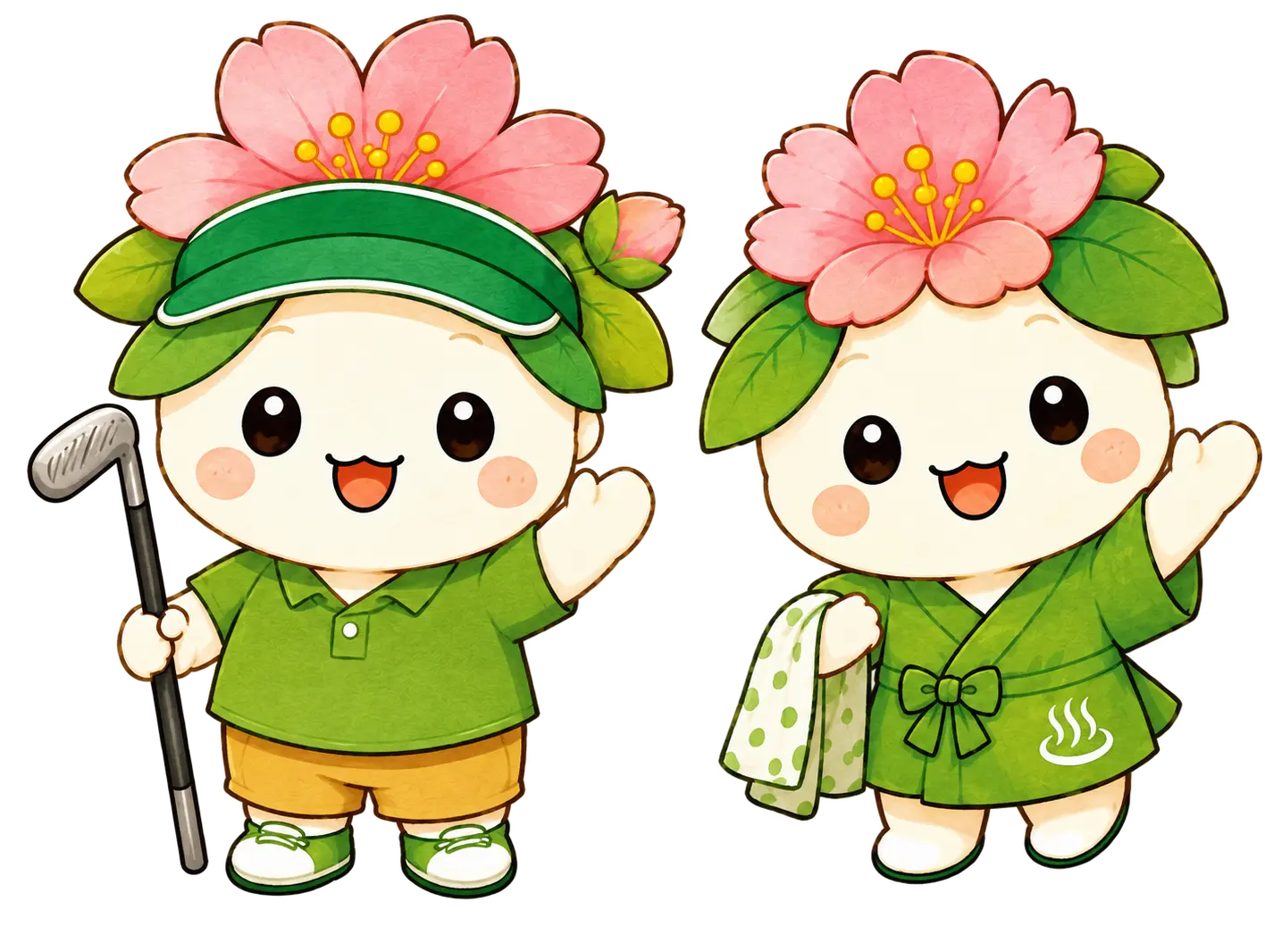 はなふじくんとはなまるちゃん